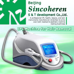 IPL Sienna machine with Medical CE for hair removal and skin care