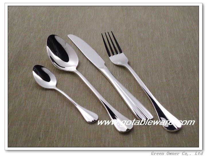 Stainless flatware