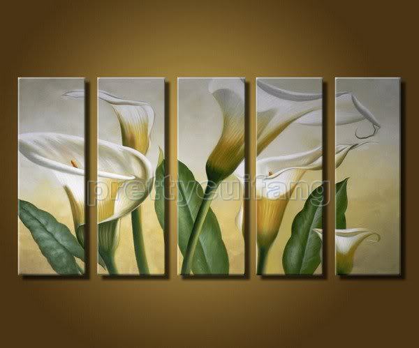 Art Flowers Oil Painting 100% handmade directly from artist