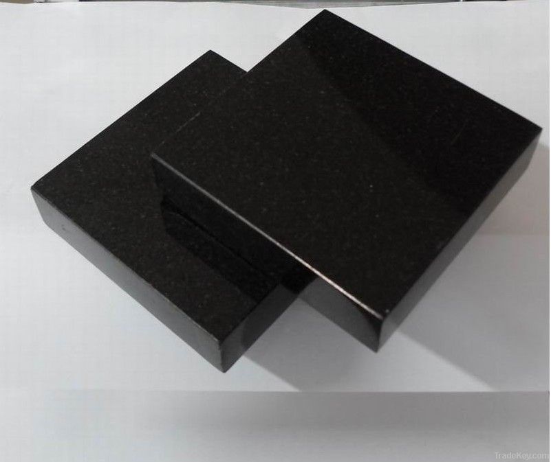 Shanxi black granite / black granite tile slab