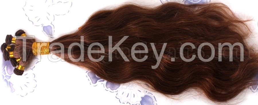 HandTied/Made Weft Remy Human Hair