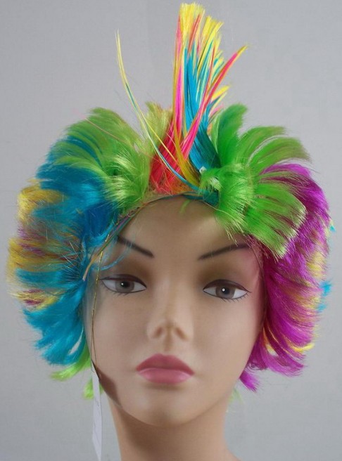 color machine made wig