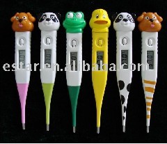 Cartoon Digital clinical Thermometer