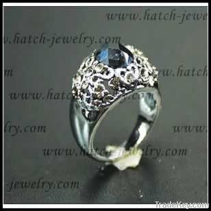 Fashion Jewelry Zircon Rings Hatch-R00133