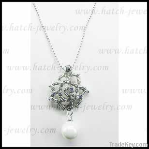 Fashion Jewelry Zircon Necklaces Hatch-CN30999