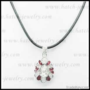 Fashion Jewelry Zircon Necklaces Hatch-CN30059