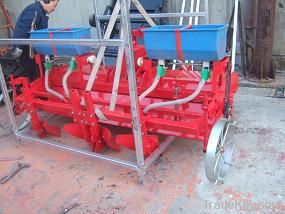 rotary fertilizer ridger