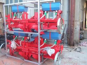 rotary fertilizer ridger