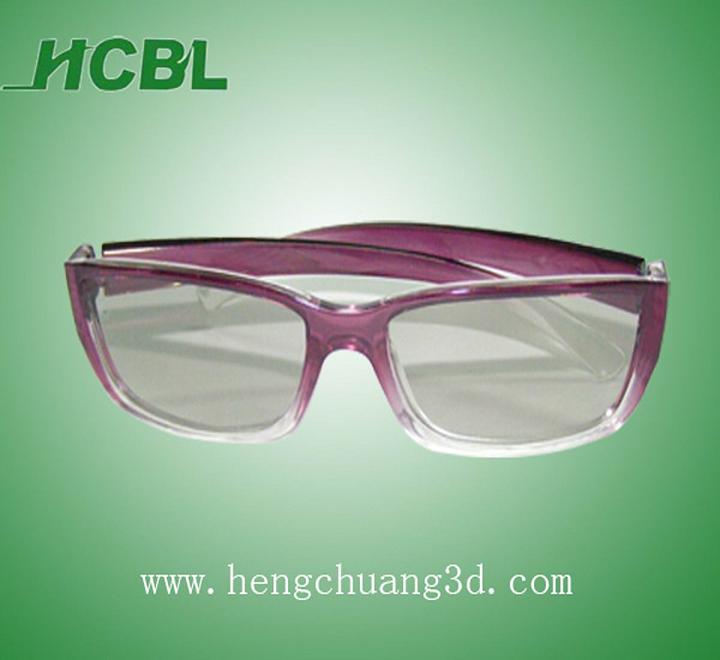 Circular/linear polarized 3D glasses