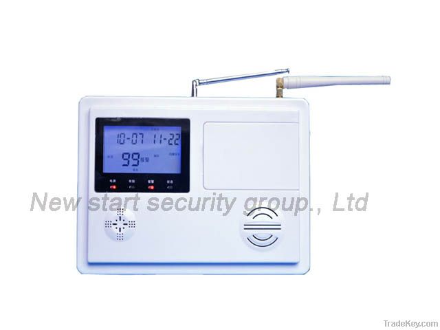 Wireless/wired PSTN/GSM alarm system