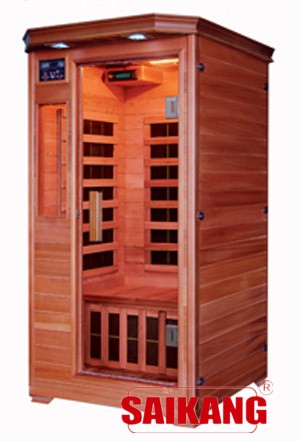 far infrared sauna room for one people