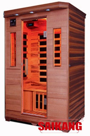 far infrared sauna room for three people