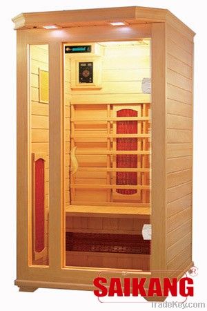 single type far infrared sauna room