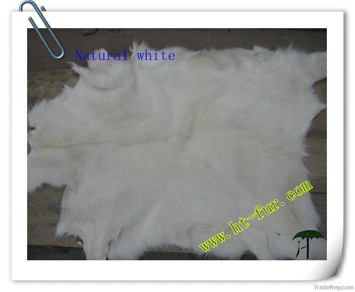 Natural White Goat Skin, Goat Fur Skin, Goat Fur