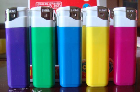 disposable electronic gas lighter