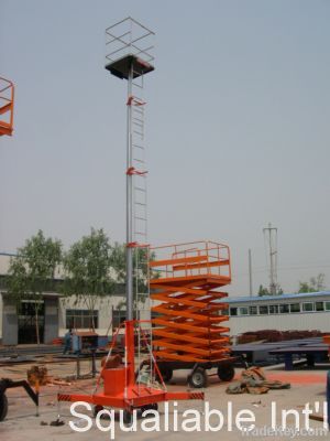 Mobile Telescoping Hydraulic Boom Lift