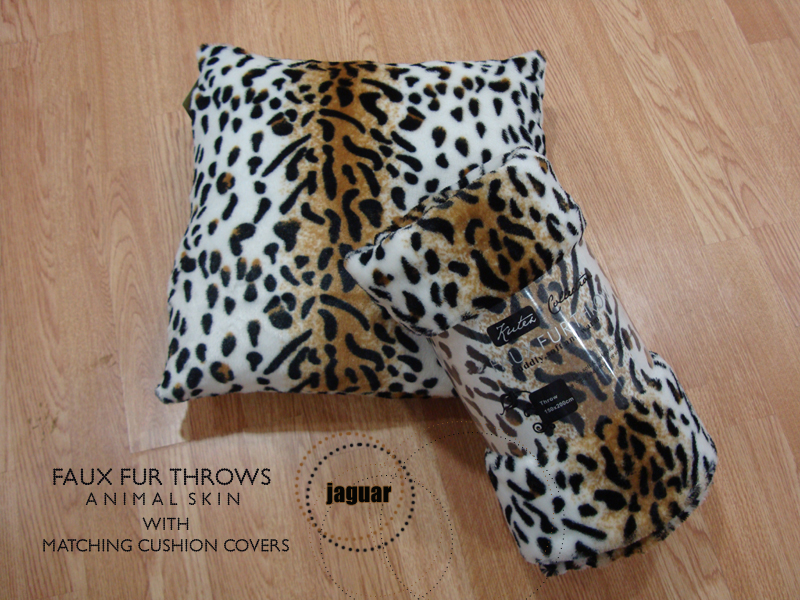 Faux Fur Throw