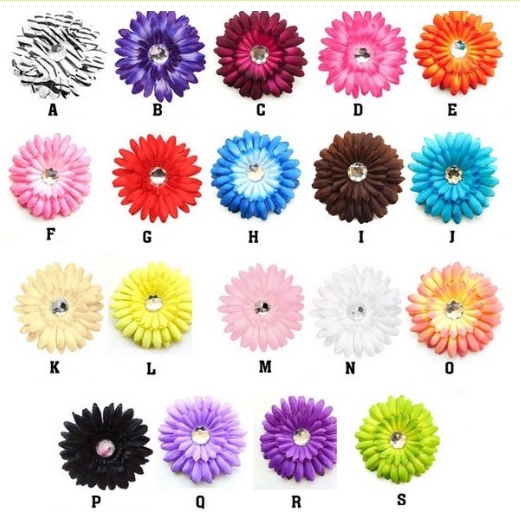 Crochet Headbands with Gerbera Daisy Flowers NOW AVAILABLE!!!!