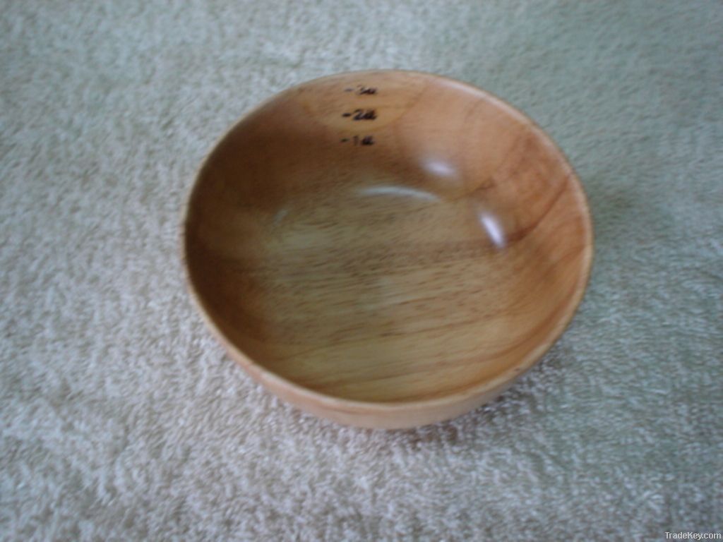 wooden bowl