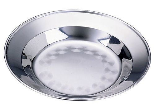 stainless steel dish