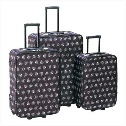 Stylish Skull Luggage