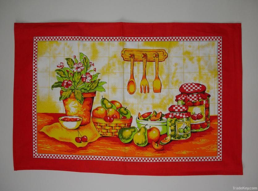 Kitchen Tea Towels (Cotton Printed)