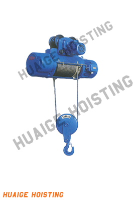 CD electric wire rope  hoist