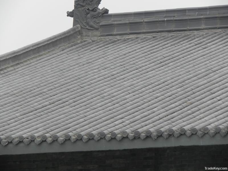 Antique Chinese roof tiles