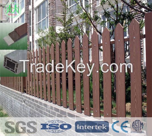 wood plastic composite fencing, wpc fencing, garden fencing