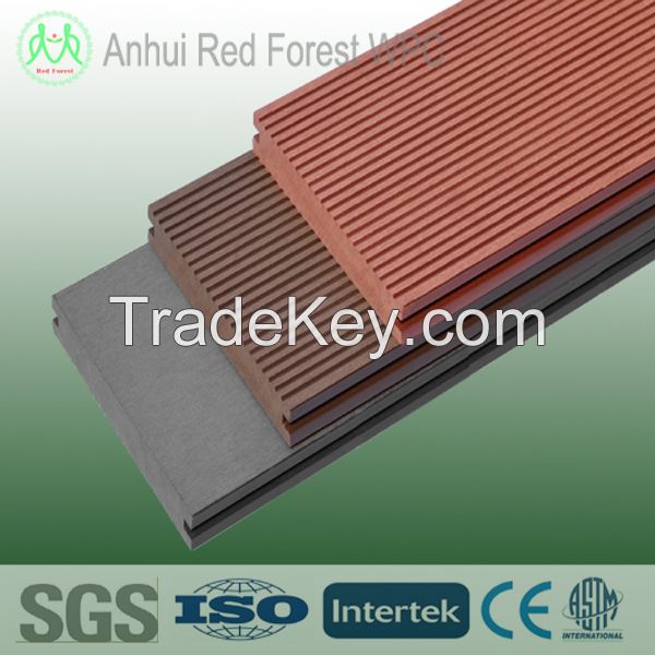 wood plastic composite flooring for pool deck/wpc flooring deck