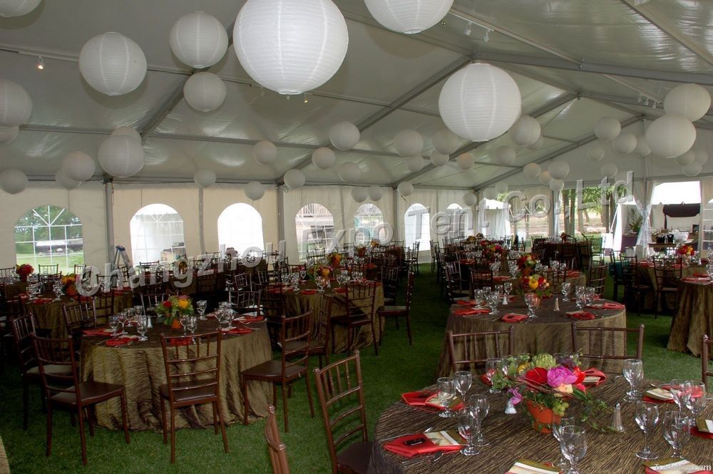 18x60m Outdoor Party Tent on Lawn Ground