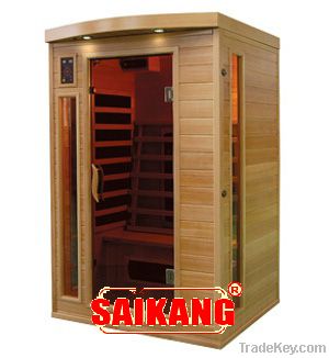 Double type of far infrared sauna