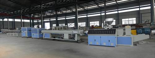 PVC Double Pipe Extrusion Line