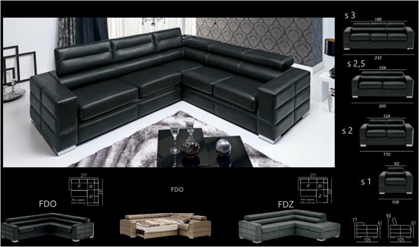 Rich - corner couch