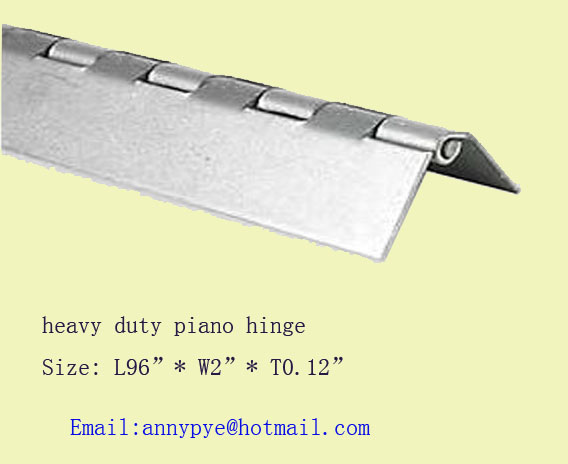 heavy duty industrial continuous hinge