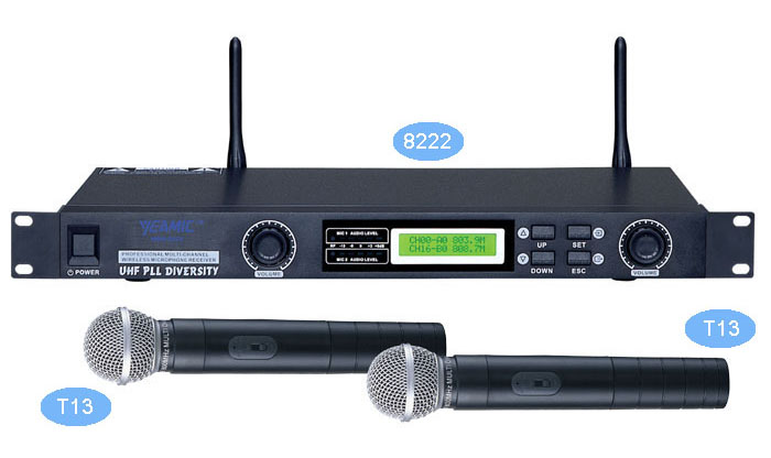 WMS-8222 Wireless Microphone