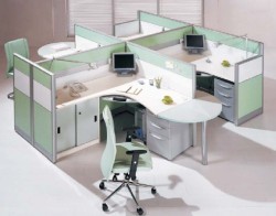 modern melamine board office partition for UK market