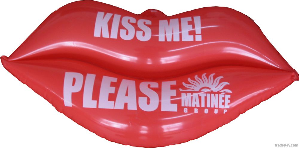 Inflatable lip