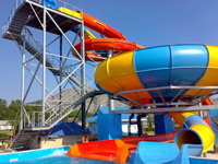 Water park equipment