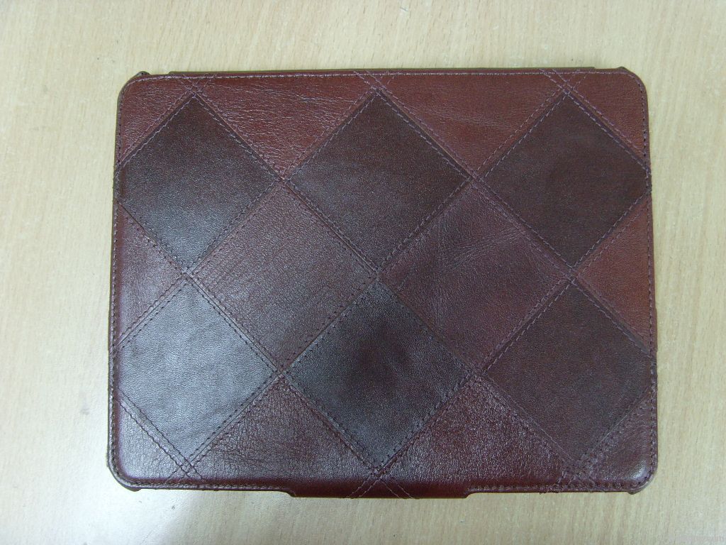 Slim leather case for tablet PC