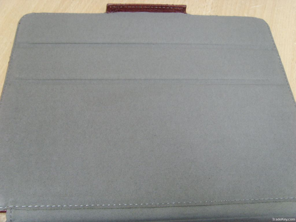 Slim leather case for tablet PC