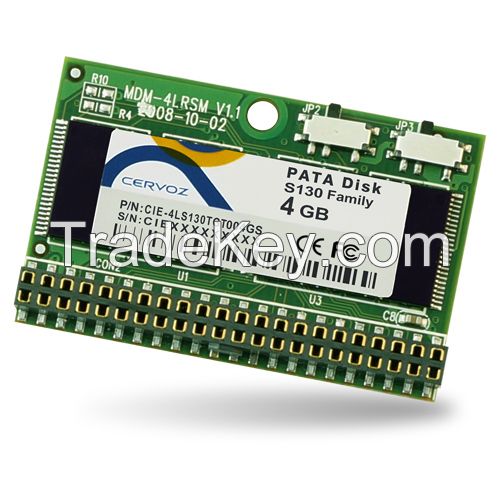 Industrial PATA Disk 44pin H.L. Module S130 4GB SLC