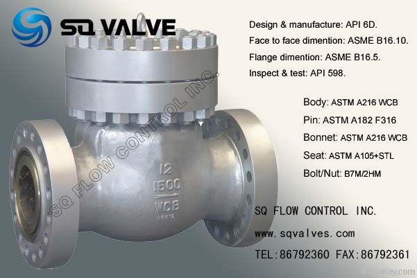 swing check valve