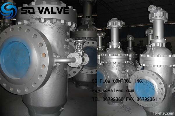 gate valve with passby