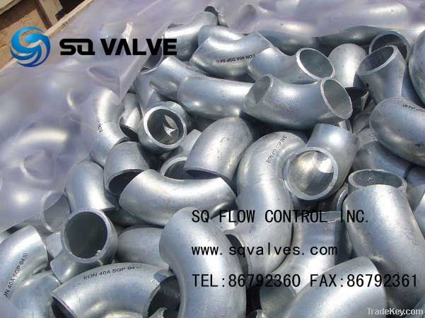 Galvanized elbow