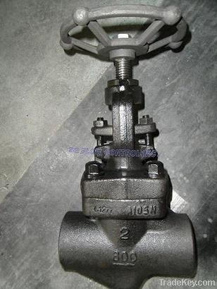 forged steel gate valve SW end pressure 800LB---1500LB