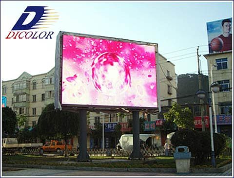 Outdoor LED video display scree for advertising