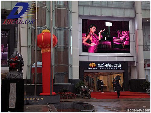 Full color led panel display for advertising