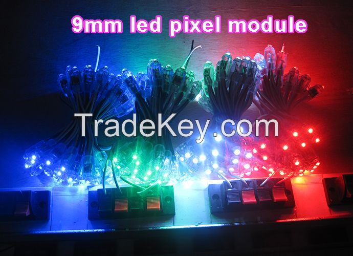 5v 9mm Led Pixels Light 12v Luminous Characters Outdoor Advertisings 3d Letters Signs Ce Rohs