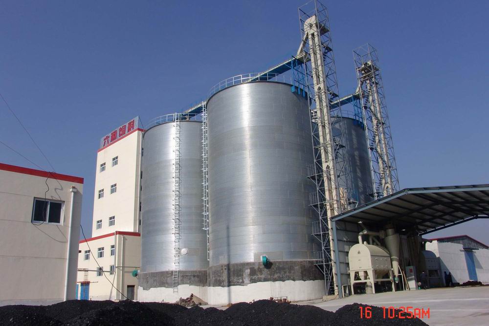 flat bottom steel silo